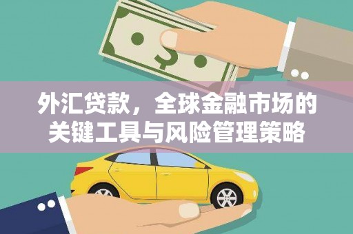商丘外汇贷款，全球金融市场的关键工具与风险管理策略