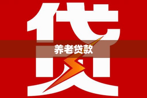 商丘养老贷款