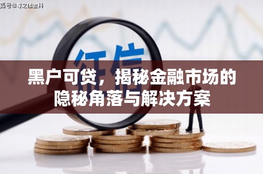 商丘黑户可贷，揭秘金融市场的隐秘角落与解决方案