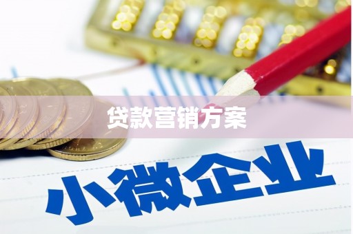 商丘贷款营销方案