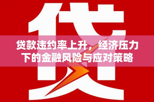 商丘贷款违约率上升，经济压力下的金融风险与应对策略