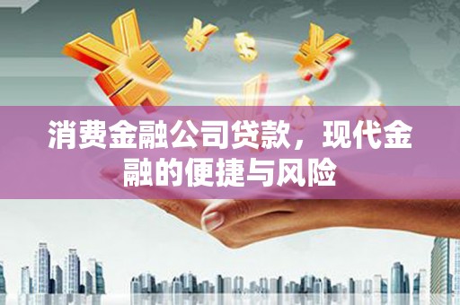 商丘消费金融公司贷款，现代金融的便捷与风险