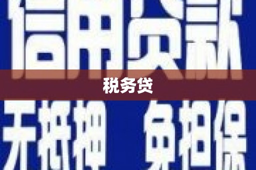 商丘税务贷