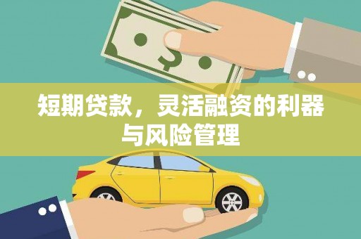 商丘短期贷款，灵活融资的利器与风险管理
