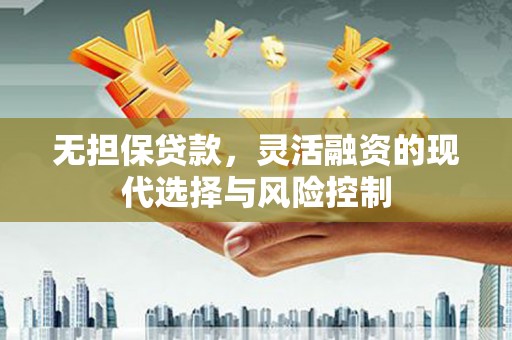 商丘无担保贷款，灵活融资的现代选择与风险控制