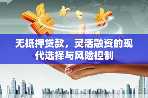 商丘无抵押贷款，灵活融资的现代选择与风险控制