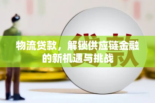 商丘物流贷款，解锁供应链金融的新机遇与挑战