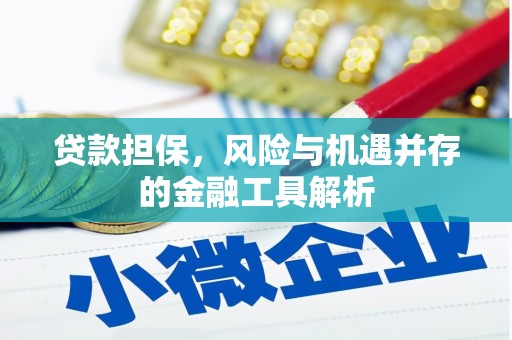 商丘贷款担保，风险与机遇并存的金融工具解析